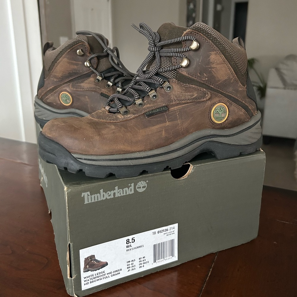 Timberland Men's White Ledge Mid Waterproof Hiking Boot